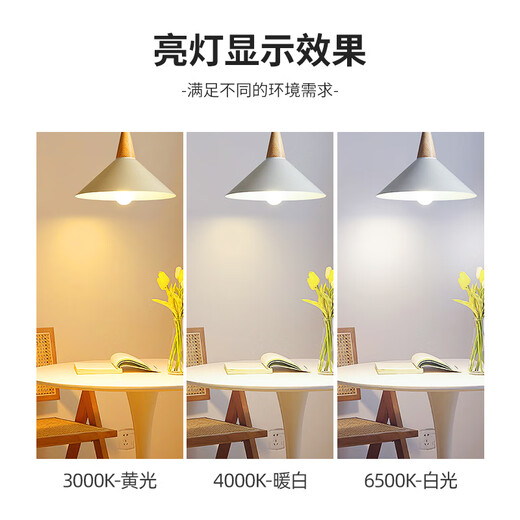 Philips (PHILIPS) LED light bulb energy-saving light bulb high-power light bulb lighting bulb screw E27 light bulb 23W white light 6500K