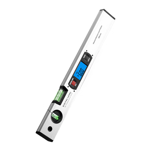 ZCZC高精度水平尺数显电子水平仪角度测量尺小型激光带强磁平水尺 【激光款】225mm（2米十字激光+强磁吸附）