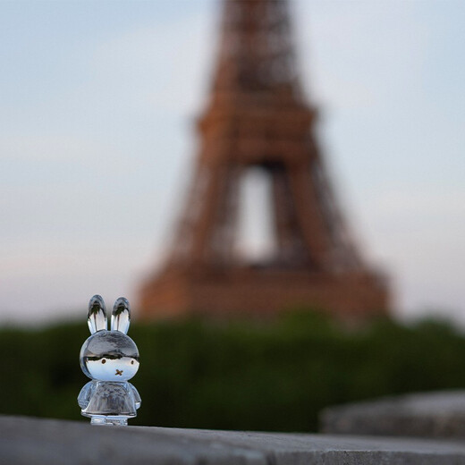 Baccarat Miffy co-branded ornaments Miffy rabbit gift transparent