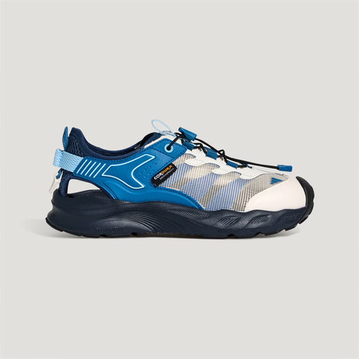 Adidas 26 summer men's and women's non-slip outdoor hiking sports sandals KI8904KK4569KI4568 pink and white/mixed ink blue/ice crystal blue KK4568 31.5 size 13K (suitable for foot length 19)