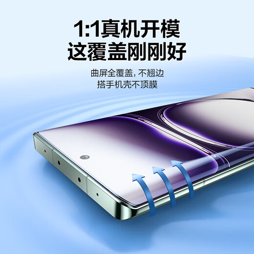 SmartDevil hot-selling new product suitable for OPPO Reno12 tempered film reno12pro mobile phone film reno12 lens film curved screen full coverage ultra-thin high-definition anti-fall and anti-fingerprint Reno12pro high-definition bubble-free hydrogel film 2 pieces