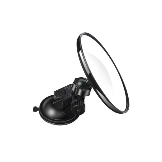 
Drilling technology suction cup type large field of view convex electric tricycle car interior rearview mirror reversing mirror circular auxiliary mirror pair [11cm large size] suction cup model