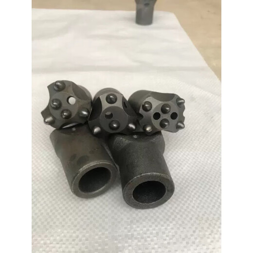 Planka 40 ball tooth drill bit cold pressure piling pneumatic drill column tooth triangle plum blossom mine tunnel hard rock rock drill 70_10 teeth