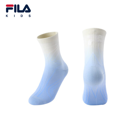 FILA antibacterial function FILA children's socks 2026 summer new trendy mid-waist socks for boys and girls Antelope White-IV 1-3 years old S