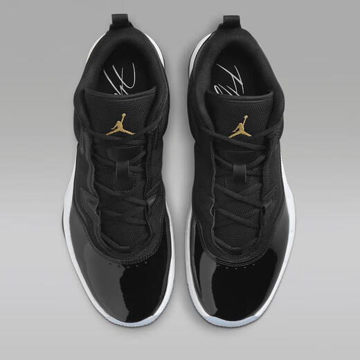 Jordan Jordan's New Stay Stay Loyal 3 Serie Men Basketball Zapatos de baloncesto Aire Cushion Choping Rebound Wear Resistente cómodo zapatos deportivos Black/White/Football Grey FB1396-002 49.5