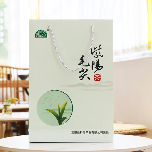 Ziyang selenium-rich tea Ziyang selenium-rich tea Kehong first-grade Maojian green tea 120g stick