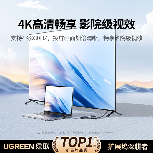 Green Alliance Type-C docking station USB-C docking station to HDMI card reader HUB splitter SD card TF multi-in-1 universal Apple 17Macbook Huawei Xiaomi notebook iPad