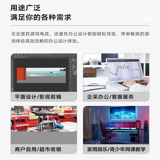 Computadora de escritorio Intel Game Office, CPU completa Core i5i7i9 litros, oficina de doce núcleos, mito negro, host nueve Intel 12-core/16G/620G/1G, pantalla independiente, host único uno