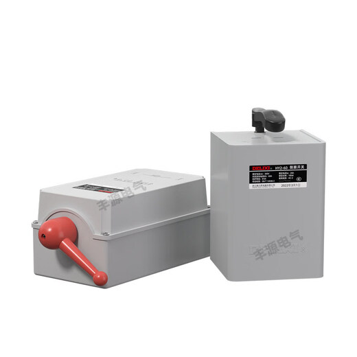 倒顺开关380v三相 220v单相HY2-15电动机正反转防水开关60A HY2-15 10个装