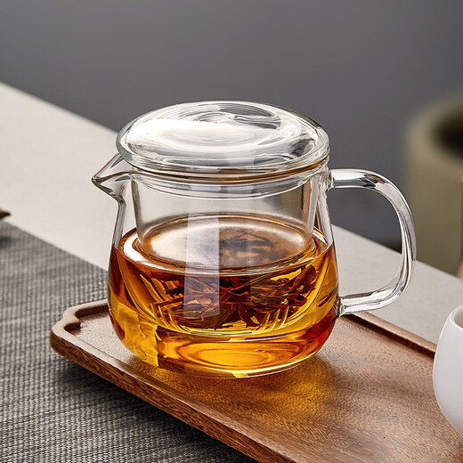 Yipot Tea Teapot Glass Tea Set Teapot Glass Tea Cup Mini Teapot Glass Tea Set Set Fengyu Pot Large Spout Easy to Clean