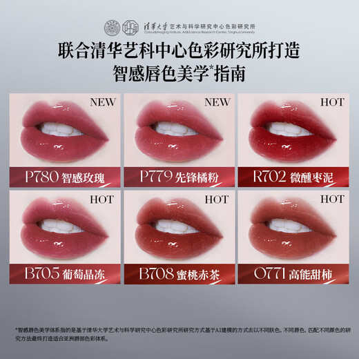 Color Key Lip Gephaze reflejado no fácil de superar la serie Velvet Serie Magnificent Lipstick (Versión 3.0) R702