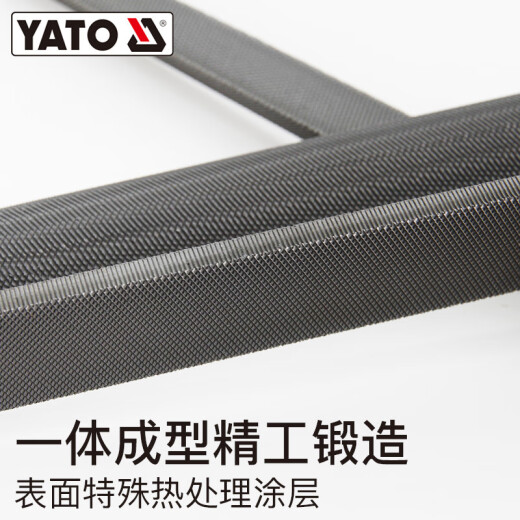YATO钳工锉刀金属挫刀矬子打磨工具木工搓刀中齿三角半圆三棱钢锉 中 中齿圆锉8(200mm) YT-6189