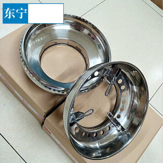 Energiesparende Feuerabdeckung für Gasherde, winddichte Abdeckung für Gasherde aus Edelstahl, winddichte Abdeckung für Energiesparherde, Feuerring, doppelschichtiger Gasherd aus Edelstahl, Zubehör für Gasherde, Halterung für doppelschichtiges Feuer aus Edelstahl, ws, doppelschichtige, energiesparende Abdeckung