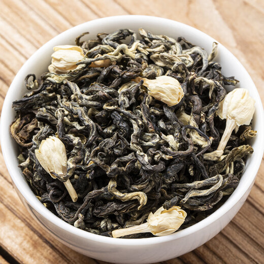 Gugentang Jasmine Tea Green Tea 2024 New Tea Spring Tea Wholesale Bulk Strong Flavor Canned Factory Direct Two Cans 300g Gift Bag