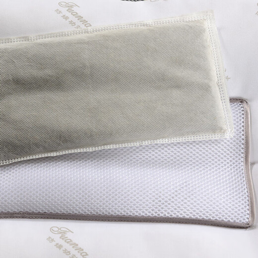 Fuanna Buckwheat Pillow Buckwheat Shell Cervical Pillow Herbal Pillow Core Anti-mite Antibacterial Floral Pillow Core Pair 74*48cm
