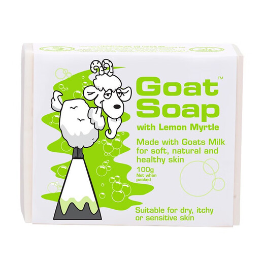 Goat Soap Children's Australian Goat Milk Soap Hand Washing Facial Bath Soap Bath Soap Goat Milk Soap Lemon Flavor 100g