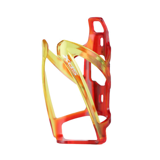 Xidesheng (xds) bicycle gradient water bottle cage F-338 resin environmentally friendly, durable, simple and versatile cycling equipment accessories black and red