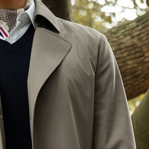 Youngor Windbreaker Men's Autumn and Winter Young Men's Business Casual Cotton Windbreaker VYCF429949YAA Khaki 175/96A