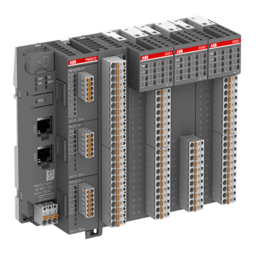 XMSJPLC-AC500-ECO PM5012-T-ETH / PM5032-R-ETH / PM5052-R-ETH / 50 PM5072-T-ETH TYPE 8MB 12DI / 8D