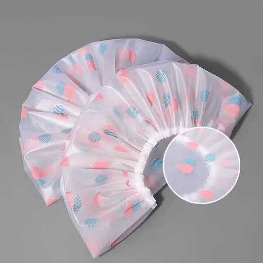 Shower cap for women, cute shower headgear, bathing cap for girls and adults, household headgear for children and adults, 5 must-haves for goddesses