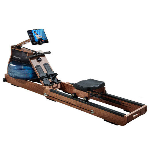 Merrick MR-950 super fat burning hydromagnetic double resistance rowing machine smart home folding water paddling sports fitness equipment 2024 upgrade 10 paddles smart double resistance red oak/non-folding version