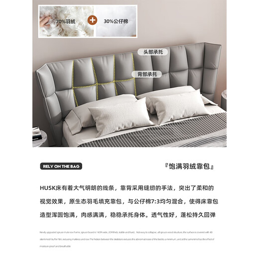 Earl Mansion Pure Hand-Board-Pull-Back-Matratze Simmons Independent Bag Spring Matratze Wollschachtelhaar Fünf-Sterne-Hotel Matratze importiert Napa Leder Einzelbett 1350 mm*2000mm