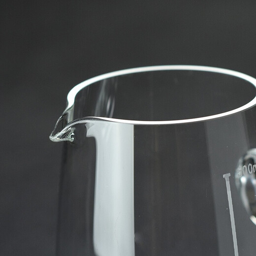 Katav white wine glass dispenser set lead-free crystal glass with graduated wine glass bullet cup Maotai cup spirit glass handmade wine dispenser 1 pot 500ml