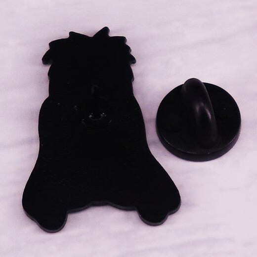 UHFR Cartoon Drupe Doupey Dog Basset Hound Brooch Enamel Pin Badge Accessories