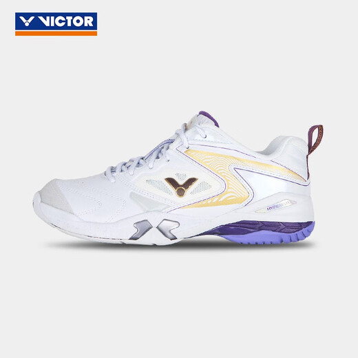 Victor Victory Professional Badminton Shoes Wear the same style of men's and women's training competition sports shoes shock-absorbing and breathable 9200tty P9200TTY-Pearl White 38