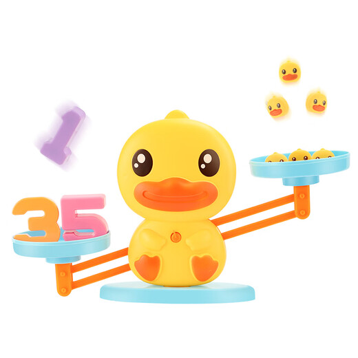 B.Duck Kinderbalance-Skala Bildungspersonal für Jungen und Mädchen digitaler Unterricht Aufklärung Interaktives Mehrgewichtsausgabe Geburtstagsgeschenk