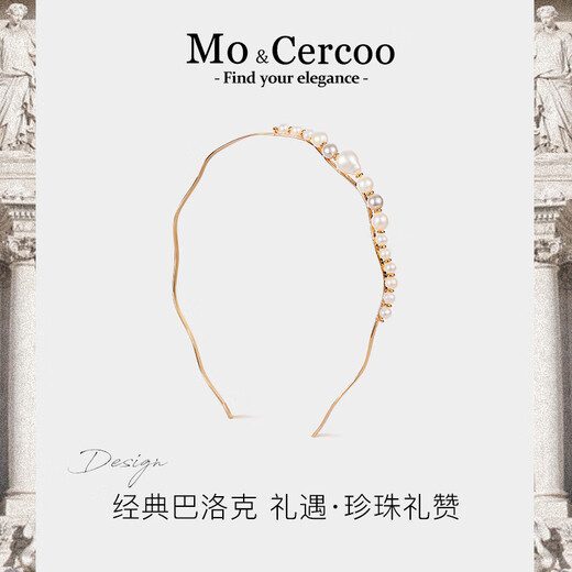 Cercoo Pearl Praise High-end Customized Series Hairbands, Hairpins, Hair Bundles, Retro French High-Quality Headwear, Headbands and Hair Accessories