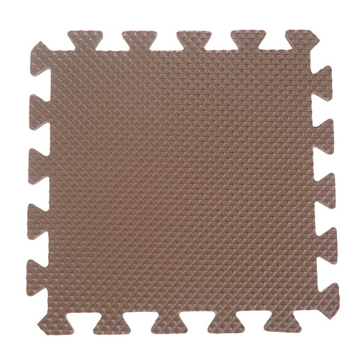 Children's floor mats, foam tatami mats, bedroom crawling sponge mats, spliced plastic room mat puzzles, starting from ten pieces, brown, 29*29cm (single piece price)