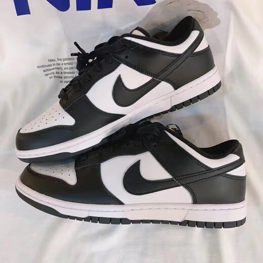 
Nike (NIKE) Dunk Retro Black Panda Black and White Classic Men's Versatile Low Top Men's Shoes DD1391-100 dd1391-100 Panda 40