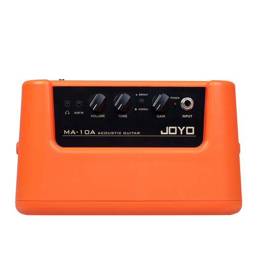 JOYO MA-10A acoustic guitar speaker folk singing outdoor plug-in portable audio street singing small speaker yellow