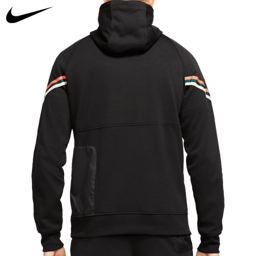 Nike (Nike) Tianlang Football Nike 21/22 Liverpool Football Half Zipper Casta Capualy manga larga DA9766-010 Negro M