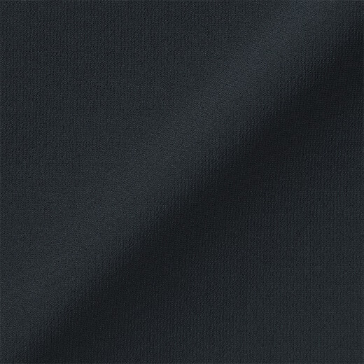 MUJI Men's Easy-Dry Wide Quarter-Sleeve POLO Shirt Men's T-Shirt Top Men's AC4ATA4A Dark Navy M (170/92A)