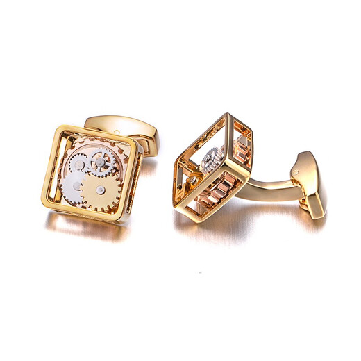 Nosskiss High-End-Hemd Manschette Link Ausrüstung Ärmeln Nagel Männer Manschuppen Nagel Hemd Button Geburtstag Geschenkmethode Geburtstag Geschenk Golden