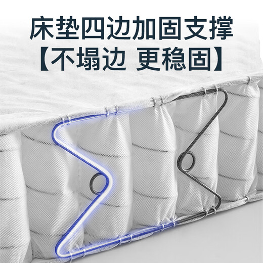 金丝海马床垫椰棕天然乳胶床垫席梦思软硬双面家用薄款高箱床垫子定制拆洗 厚12cm舒适款适中:独立弹簧+乳胶 1350*2000