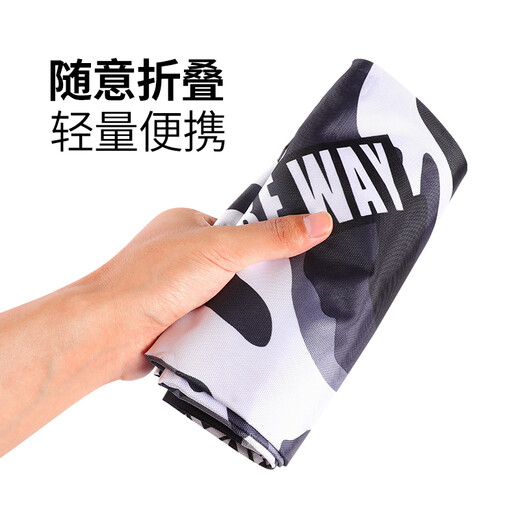 Yiyi Huashi Yiyi Fishing Umbrella Bag Fishing Gear Bag Waterproof Fishing Umbrella Bag Lightweight Rod Bag Fishing Rod Bag Rod Bag Storage Bag Yiyi Black and White Camouflage Umbrella Bag