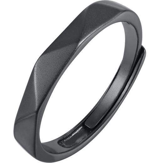 Mansheng ring men's trendy Korean version dark night men's single ring index finger ring student tail ring birthday gift for boyfriend