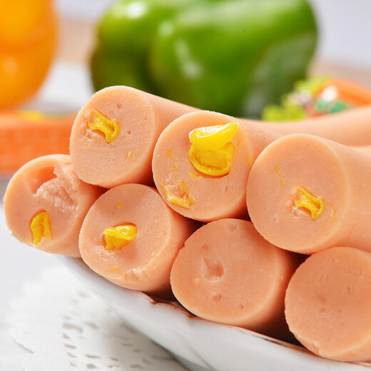 Jinluo Ham Sausage Instant Sausage Corn Sweet King Ham Sausage 48g*10 pieces