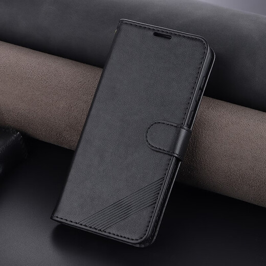Ju Xiaozhi eignet sich für Redmi K60 Mobiltelefonkoffer Flip Leder Case 23013RK75C Wallet Balleet Model Card-fähige Hülle Full-Pack Anti-Fall-Fall-Innenschalen-Magnetschnalle-Schutzabdeckung für Männer und Frauen Redmi K60 [Brown] [Brown]