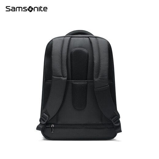 新秀丽（Samsonite）男士双肩包 商务电脑包 出差大容量书包 背包旅行包生日礼物BP0 BP0010黑色