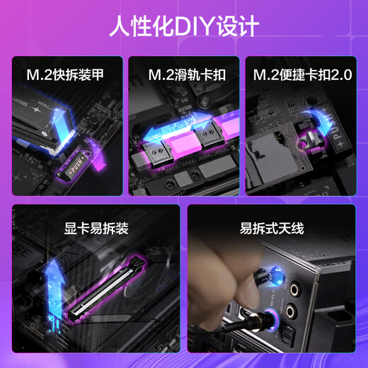 ROG STRIX X870E-E GAMING WIFI motherboard supports CPU 9900X3D/9950X3D/9800X3D (AMD X870E/socket AM5)