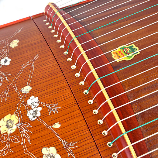 Dunhuang Brand Guzheng 689l est plein d'une auspiosité colorée, de dix miles de brise de printemps, des débutants jouent de