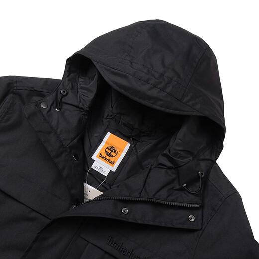 
Timberland (Timberland) men's jacket for men's jacket for spring outdoor mountaineering wear-resistant waterproof windproof hard shell hooded jacket A695W A695W001/black S 170