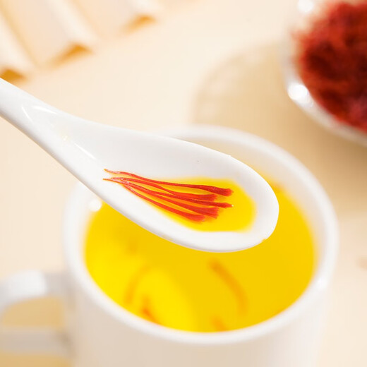 圣迪康藏 西藏藏红花精选特优西红花全长丝番红花茶3克礼盒装健康礼品 女性礼物