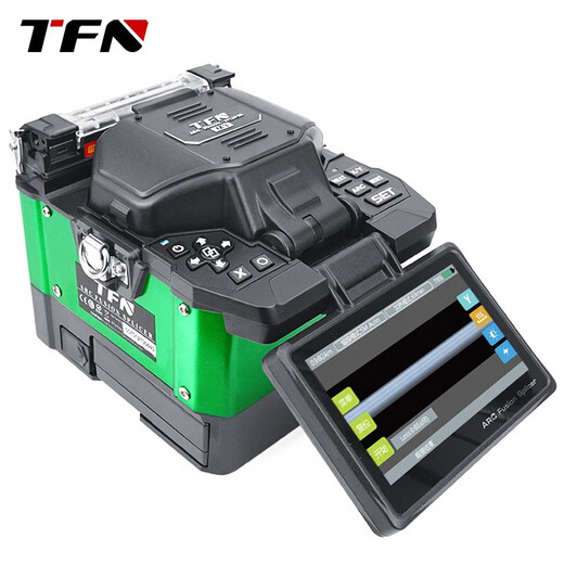 TFN Faser-Spleißmaschine Fate M3 Touchscreen Hot Schmelzmaschinenfaser Schmelzmaschine Vollautomatisch 50 km Hauptlinie Drei-in-Eins-Fixture-Trunk-Maschine M3 Faser Spleißmaschine Fremde (optionale englische, französische, japanische, russische, koreanische und thailändische Sprachen)