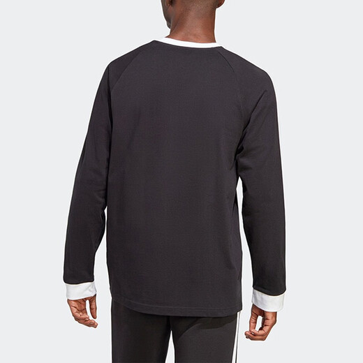 ADIDAS/阿迪达斯三叶草男子经典运动长袖T恤 IA4877 【新码】 XS