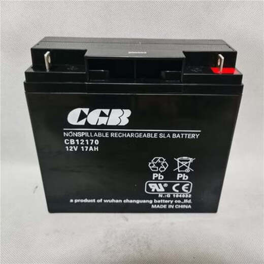 CGB武汉CGB长光蓄电池CB12170厂家直销12V17AH消防主机 安防应急电源 CB12170
